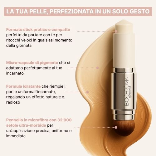 Chroma Stick Fondotinta Coreano AutoAdattivo con pennello integrato