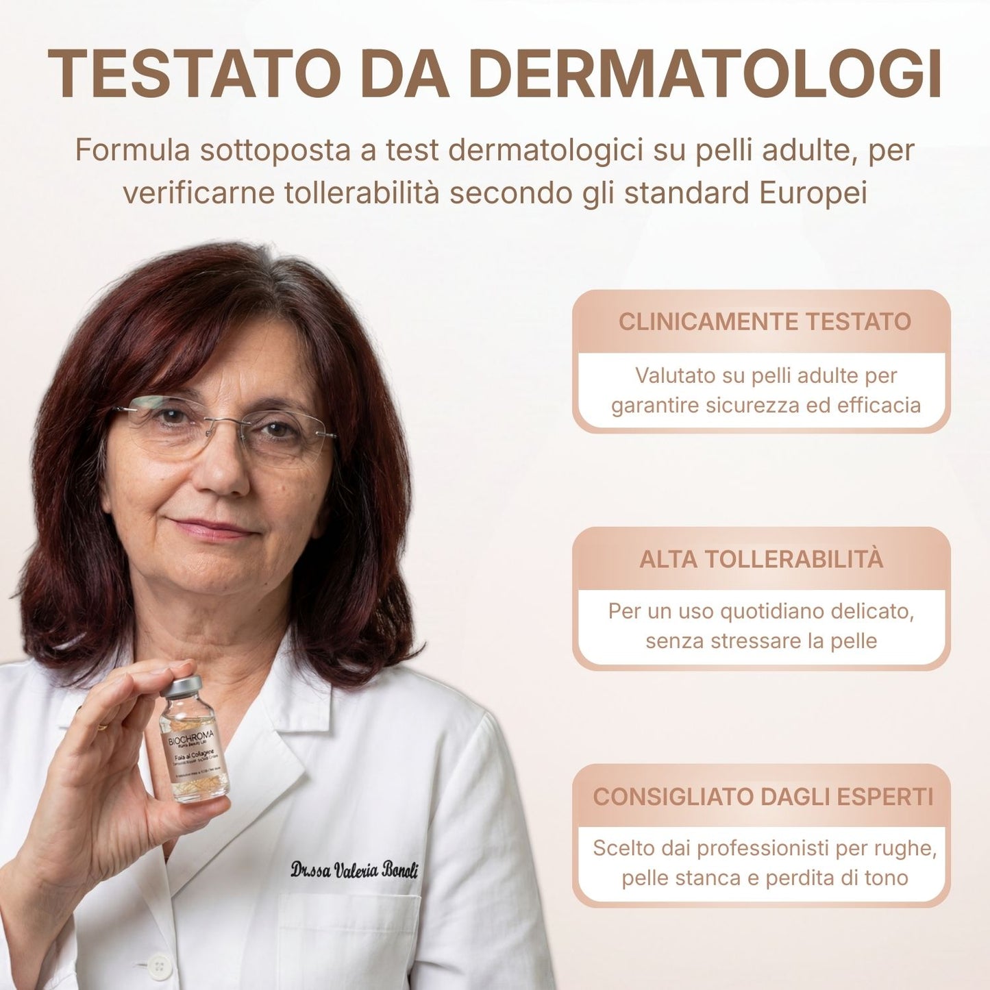 BioChroma - Siero con Peptidi di Seta e Collagene