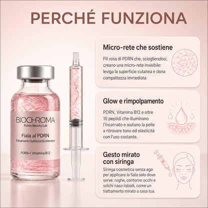 Siero Luminosità Immediata PDRN - Skin Care Coreana Biochroma