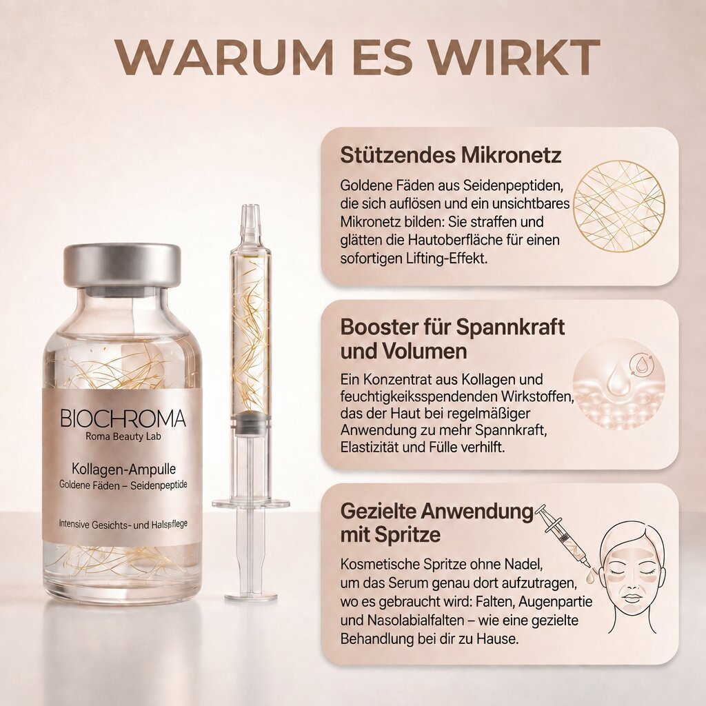 BioChroma – Koreanisches Lifting-Serum mit sichtbarem Effekt ab der ersten Anwendung